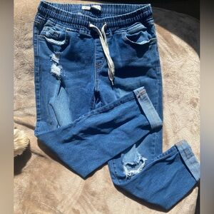 Bluenotes Blue Denim Pants